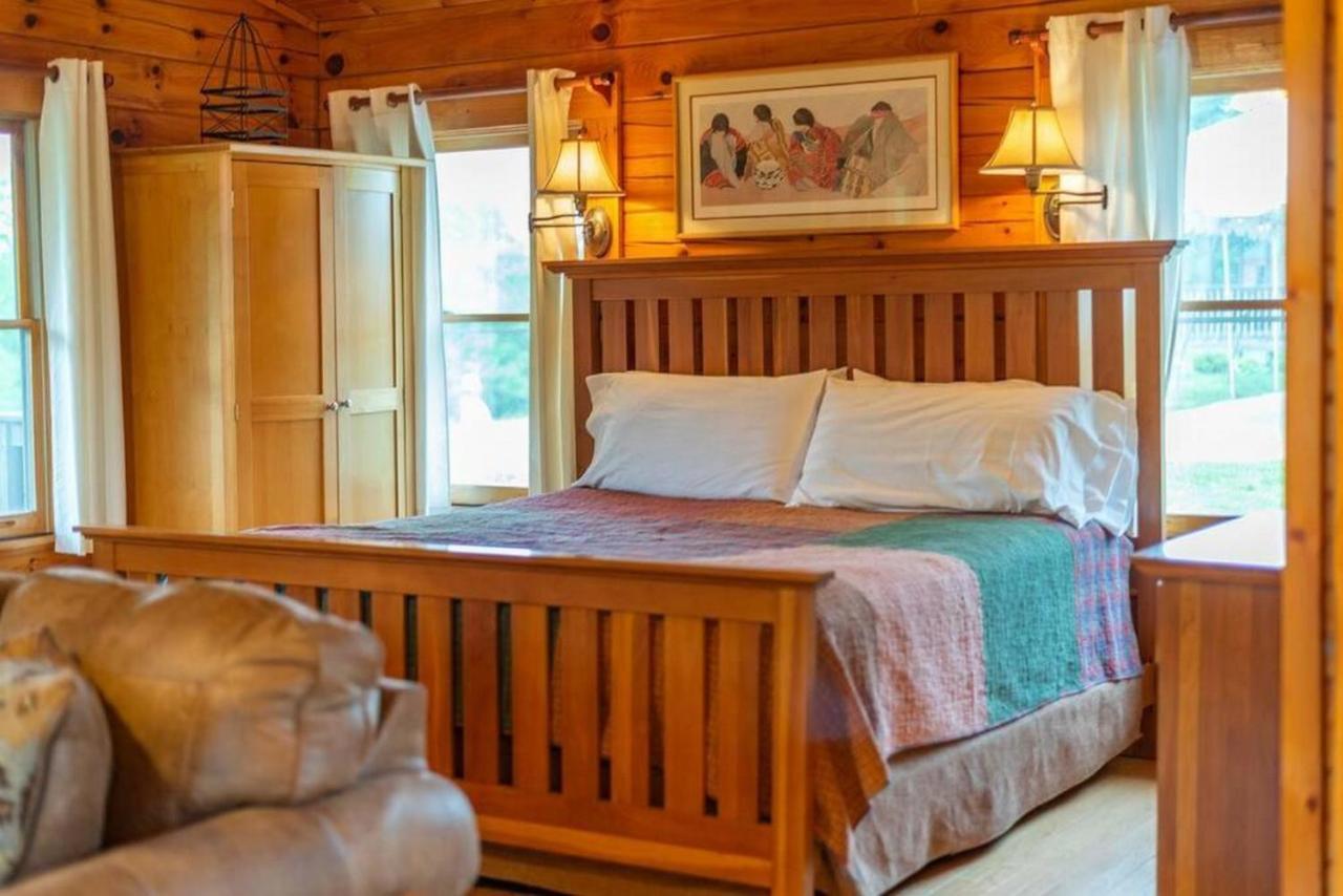 Log Cabin Stunning Mountain Views On 12 Acres 캔들러 외부 사진