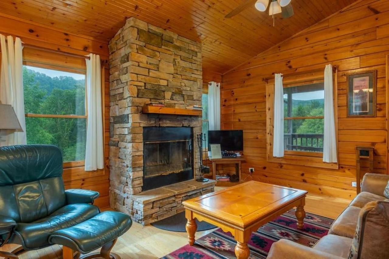 Log Cabin Stunning Mountain Views On 12 Acres 캔들러 외부 사진
